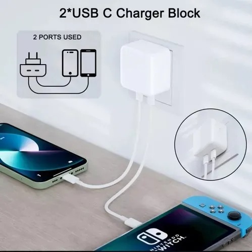 Miniatura 5 de Cargador iPhone Doble cable Lightnin 50w